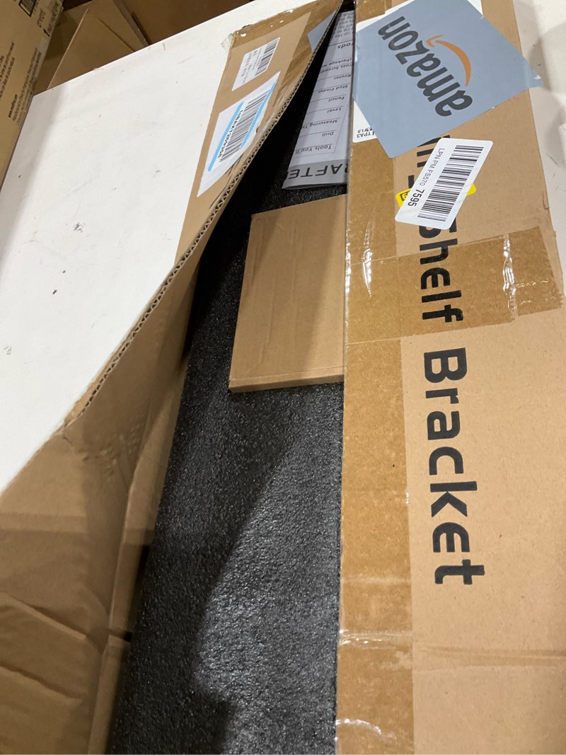 Condition photo showing Good Condition for 1pc Floating Shelf Hardware Heavy Duty Hidden Shelf Brackets Support,Wall Mounting Invisible Floating Shelves Bracket with Jig (22" x 8" x 1.5" with Tools)