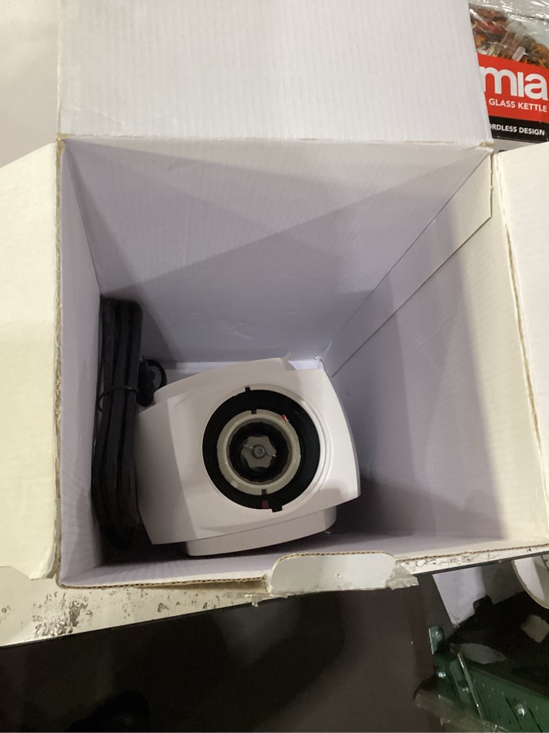 Condition photo showing As Is for Missing pieces Baratza Encore Coffee Grinder ZCG484WHT, White