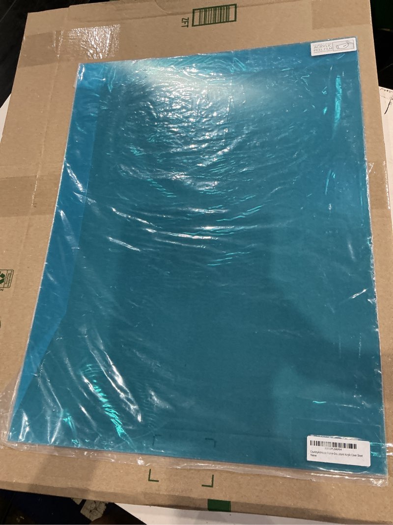 Condition photo showing As Is for countryarthouse frame-grade acrylic replacement for 18x24 picture frame, replacement plexiglass for 18x24 photo frame, uv-resistant acrylic cover sheet