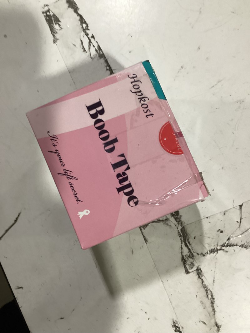 Condition photo showing Good Condition for hopkost boob tape breast lift tape for large breasts with 2 pcs nipple covers invisible boobtape for a-g cup(beige,3 in) beige 3 inch