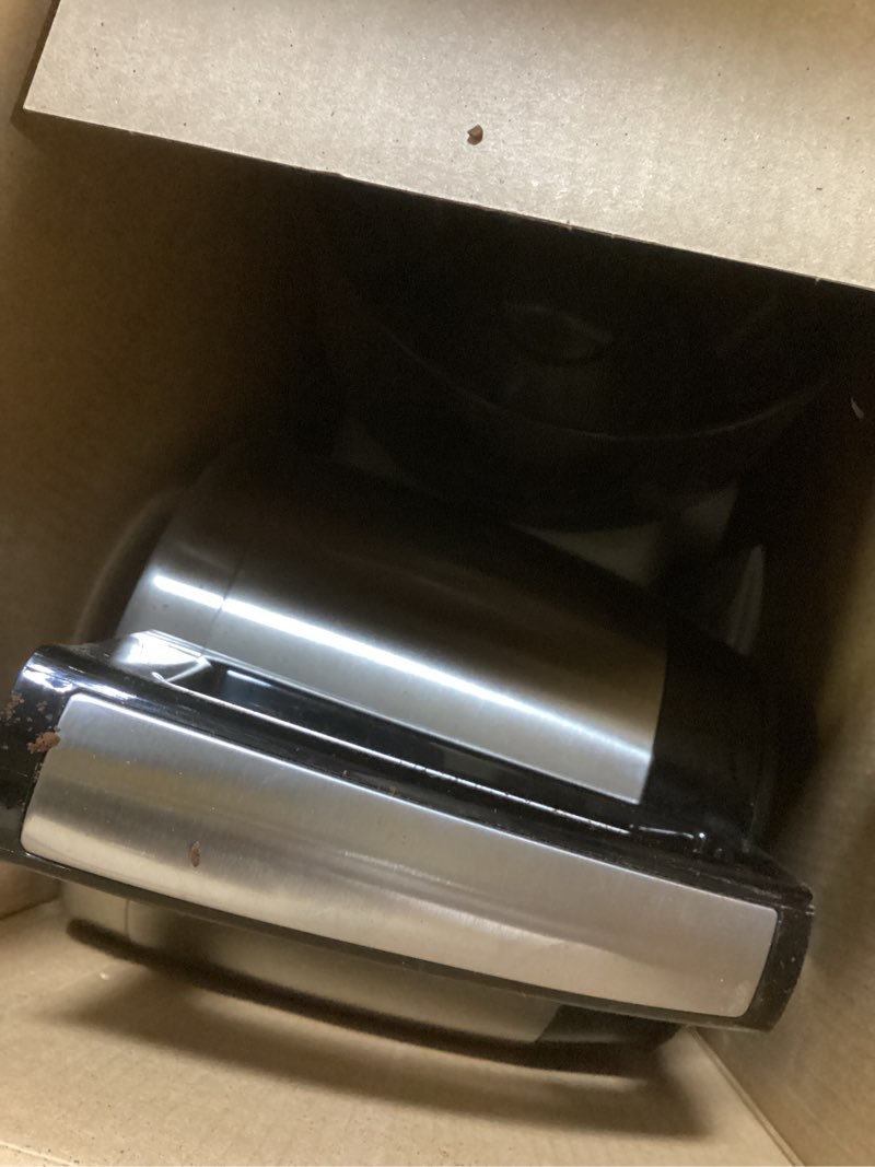 Condition photo showing As Is for Breville BCG820BSS Smart Grinder Pro, 18 oz Coffee Bean Capacity, Brushed Stainless Steel Brushed Stainless Steel 18 oz Coffee Bean Capacity