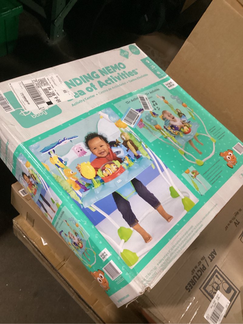 Condition photo showing Good Condition for Baby finding Nemo jumping plays a lot musical noise lights 