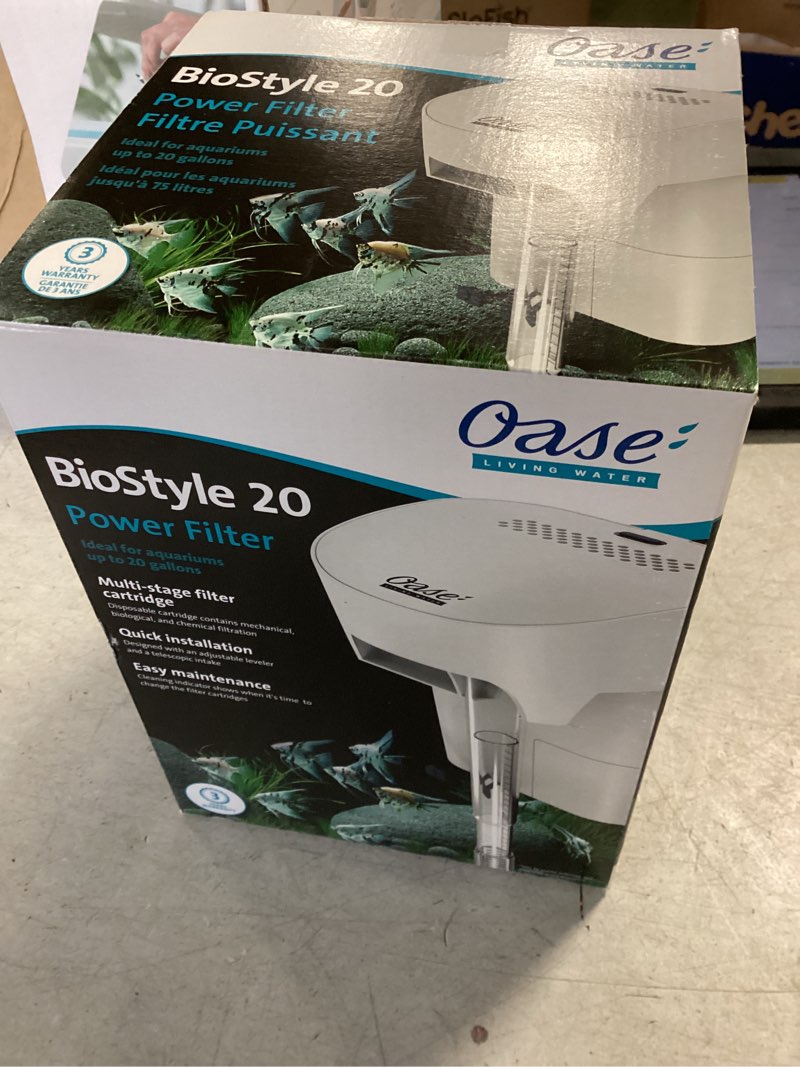 Condition photo showing New/Like New for BioStyle 20,Power Filter  White