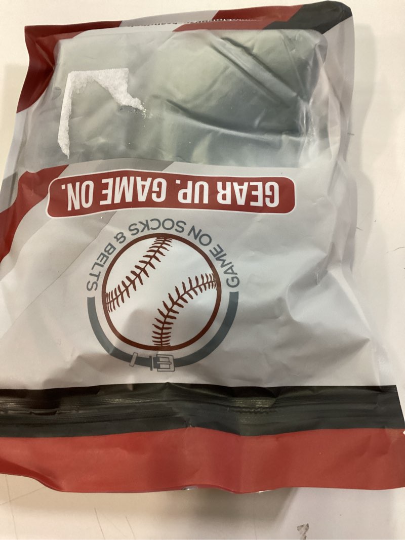 Condition photo showing New/Like New for youth baseball socks and belt set – baseball or softball socks and adjustable belt medium dark green