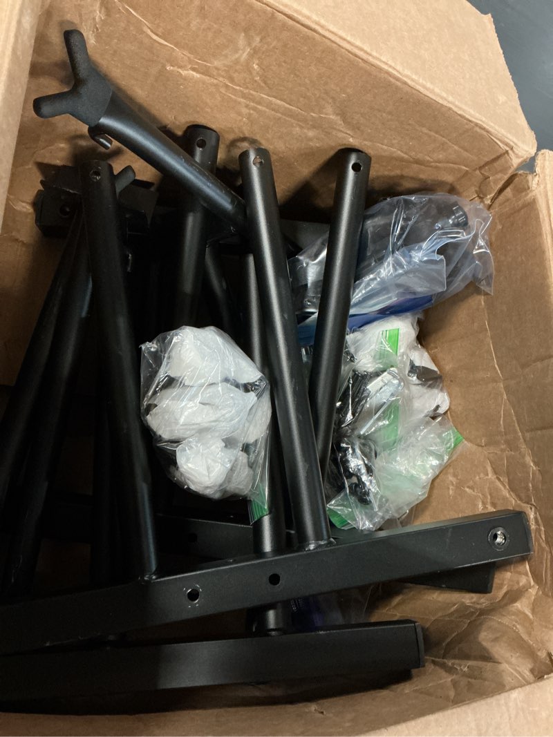 Condition photo showing Good Condition for Vertical Bike Stand, Freestanding Bike Rack Garage Storage Upright Bicycle Floor Stand Indoor Bike Holder with Adjustable Height for Garage & Apartment - for Wheels Sizes up to 29” 1 Pack