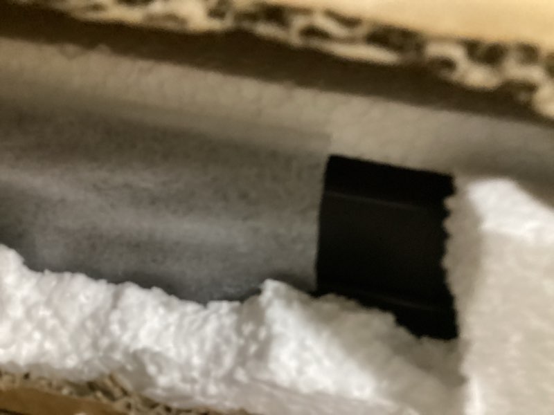 Condition photo showing Good Condition for Tribesigns Modern Computer Desk, 63 x 31.5 inch Large Office Desk Computer Table Study Writing Desk Workstation for Home Office, Vintage Black Metal Frame 63*31.5 inch Vintage + Black