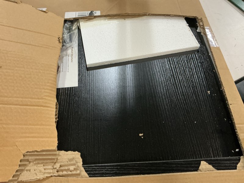 Condition photo showing Good Condition for noodle board stove cover, wooden stovetop cover with non-slip feet, handle & raised lip, extra counter space for kitchen (29.5” x 22” black)