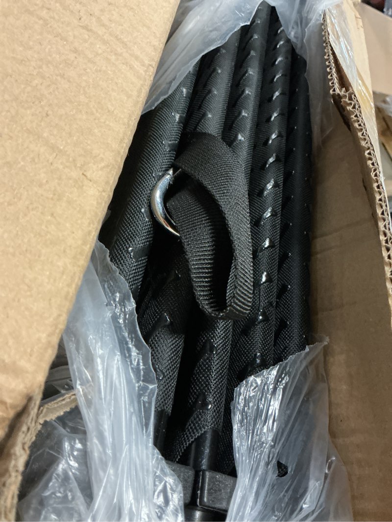 Condition photo showing Good Condition for extra wide dog stairs for car - foldable 5-step non-slip pet stairs for home, lightweight dog steps for senior & large dogs to suv, truck, bed - supports 250 lbs upgraded wide 5 steps