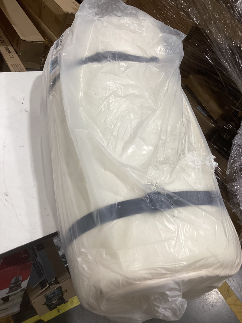 Condition photo showing Good Condition for aircliff japanese floor mattress, roll up tatami mat, sleeping pad, shikibuton, high density foam floor bed futon mattress for sleeping, dormitory, guest bed, designed in japan(twin) white twin (80"l x 39"w x 2.5"th)