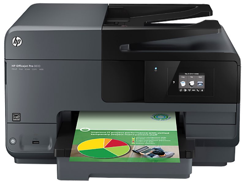 hp officejet pro 8610 all-in-one wireless printer with mobile printing, hp instant ink or amazon dash replenishment ready (a7f64a)
