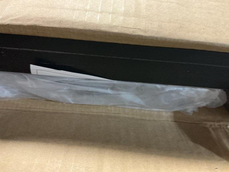 Condition photo showing New/Like New for Furinno Turn-N-Tube 3-Tier Compact Multipurpose Shelf Display Rack, Columbia Walnut/Black