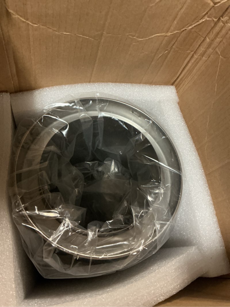 Condition photo showing Good Condition for vevor through the wall kit for 6-inch chimney pipe, stainless steel internal through wall chimney kit with rain cap,roof waterproof flashing plate for 30-45 degree roof pitch(no straight pipe)