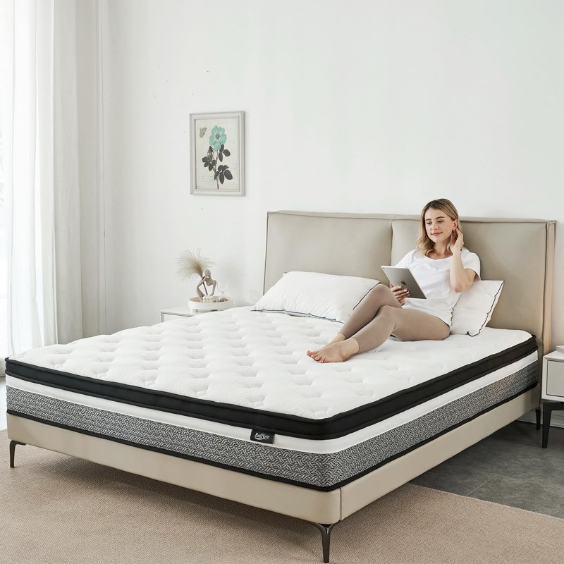 hco full size mattress,12 inch luxury hybrid mattress in a box,medium mattress with gel memory foam 