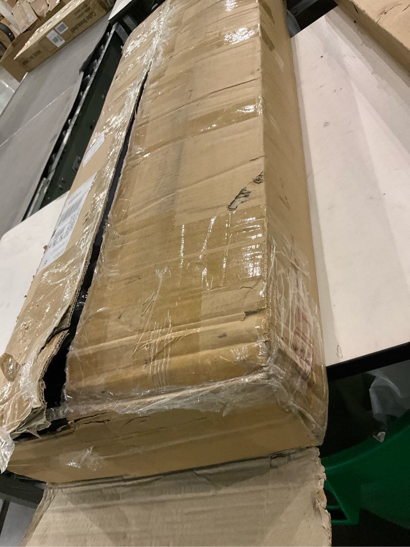 SONGMICS Storage Ottoman Bench, Foot Rest with Legs, 15.7 x 43.3 x 15.7 Inches, End of Bed Bench, St