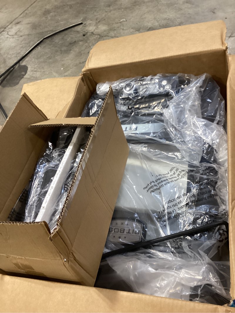 Condition photo showing Good Condition for pit boss 4-series wifi & bluetooth digital vertical smoker with lcd digital controller and wood chip tray, 1,320-sq. in. 6-rack cooking space, 100°f to 300°f temperature range, meat probe, black