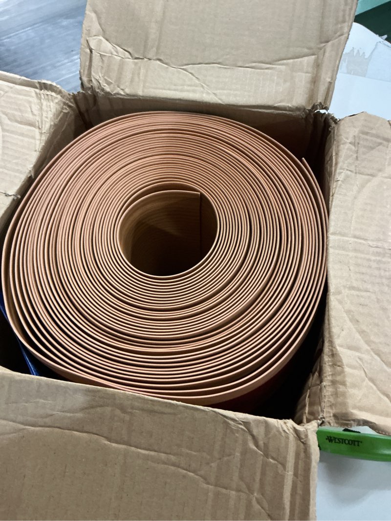 Condition photo showing Good Condition for Oxdigi Peel and Stick Vinyl Flooring Roll 24"x 196"/ 32 Sq.Ft, Self Adhesive Vinyl Floor Tiles Wood Flooring, Temporary Floor Stickers Waterproof for Living Room Bedroom Kitchen RV, Nature Oak Planks 24"Wx 196"L (32 Sq.Ft) Nature Oak