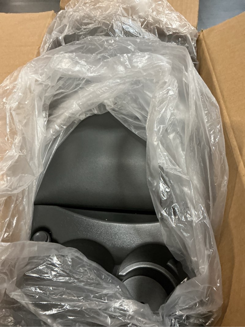 Condition photo showing Good Condition for universal truck bench seat console with cup holders, grey