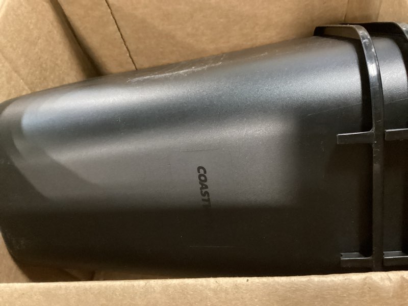 Condition photo showing New/Like New for coastwide professional indoor trash can without lid, black soft molded plastic, 3.5 gallon 3.5 gal. 2  pack black