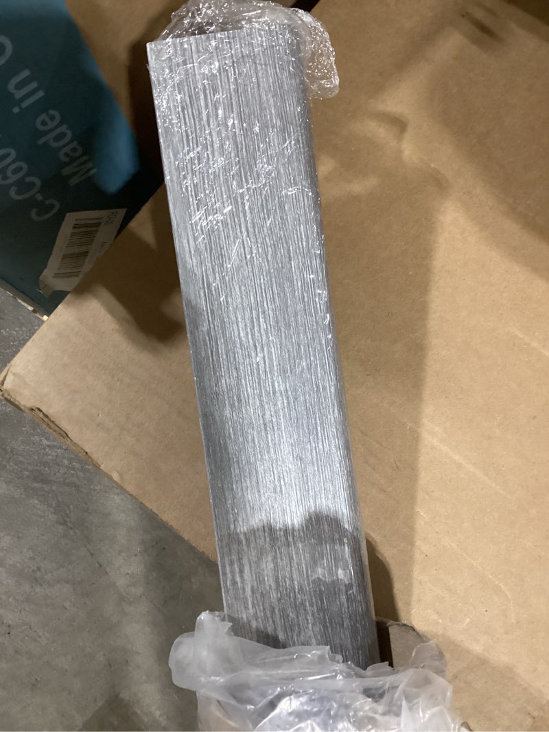 Condition photo showing Good Condition for msi 2.75 in. x 94 in. x 0.75 in. luxury vinyl flooring flush stair nose molding trims, waterproof flush stair nose molding floor trim, use with newlandsxl collection, 7.9 linear feet, victorian ash,