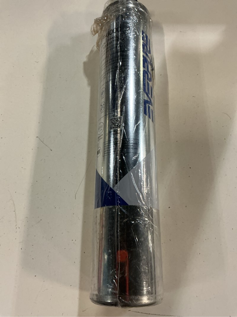 Condition photo showing As Is for pentair everpure ef-6000 full flow drinking water system, ev985500, includes filter head, filter cartridge, all hardware and connectors, 6,000 gallon capacity, 0.5 micron 6,000 gallon system