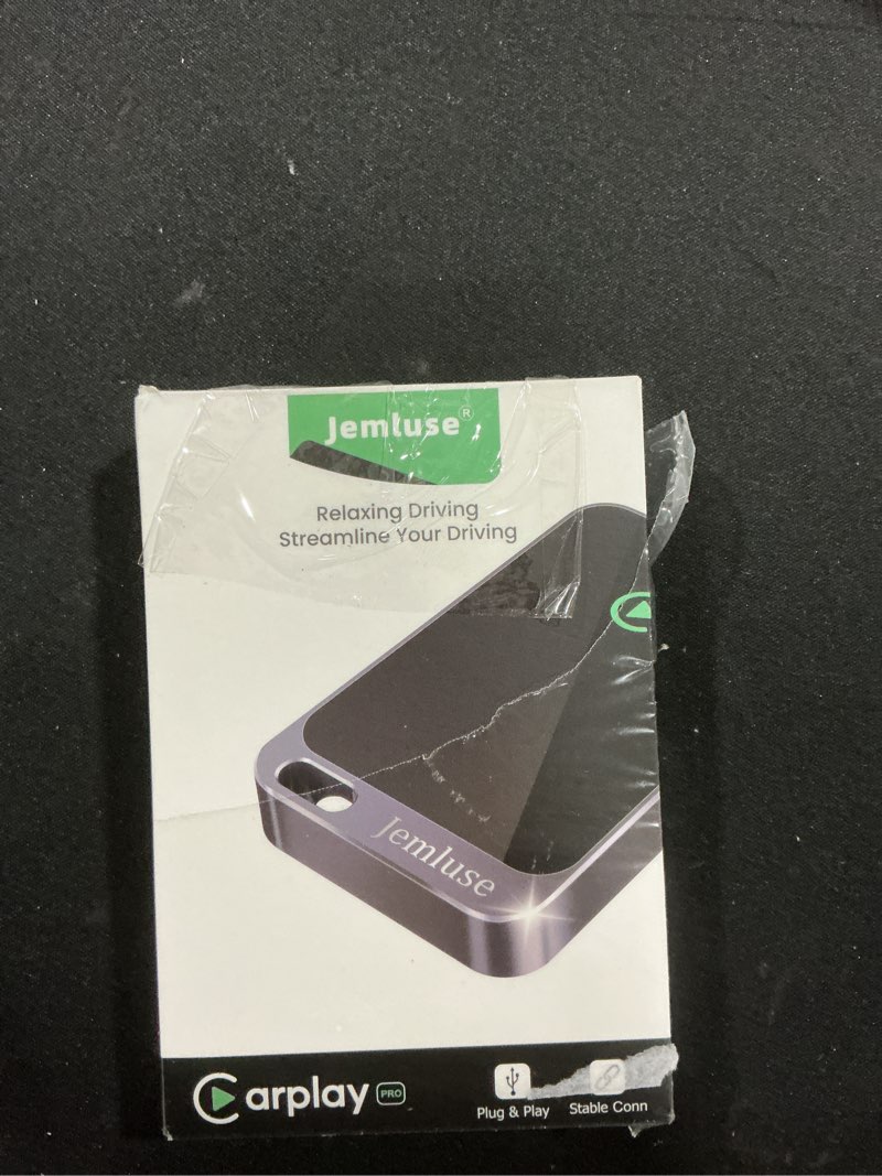 Condition photo showing Good Condition for Jemluse Wireless CarPlay Adapter for Apple iPhone - Multi-User Seamless Connection for Convert Wired