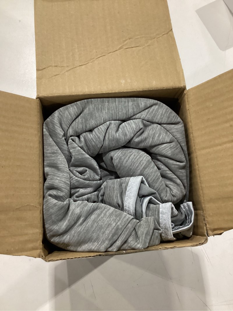 Condition photo showing Good Condition for topcee cooling blanket (90"x90"queen size) for sweats absorbs heat to keep adults cool on warm nights, q-max 0.5 for hot sleepers, ultra-cool lightweight blanket for bed 00-grey 90"×90"