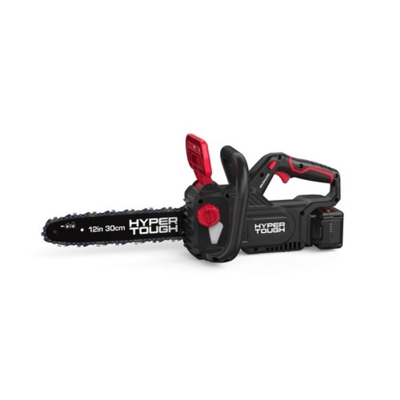 hyper tough 12-inch 20v brushless cordless chainsaw