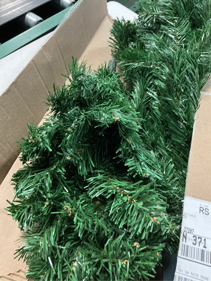 Condition photo showing As Is for artificial christmas tree, pvc leg stand base foldable xmas desk pine tree for festival decoration (3ft,green)