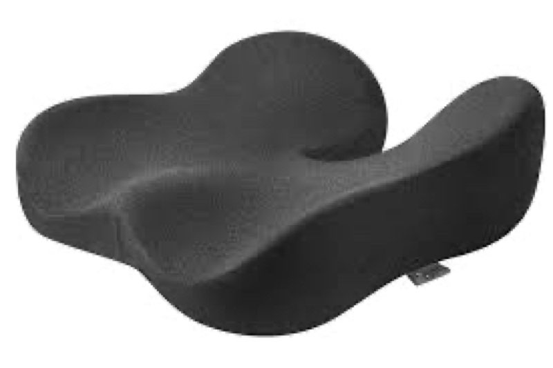 seat cushion, wide & soft support memory foam cushion for office chair, desk chair, car seat, airpla