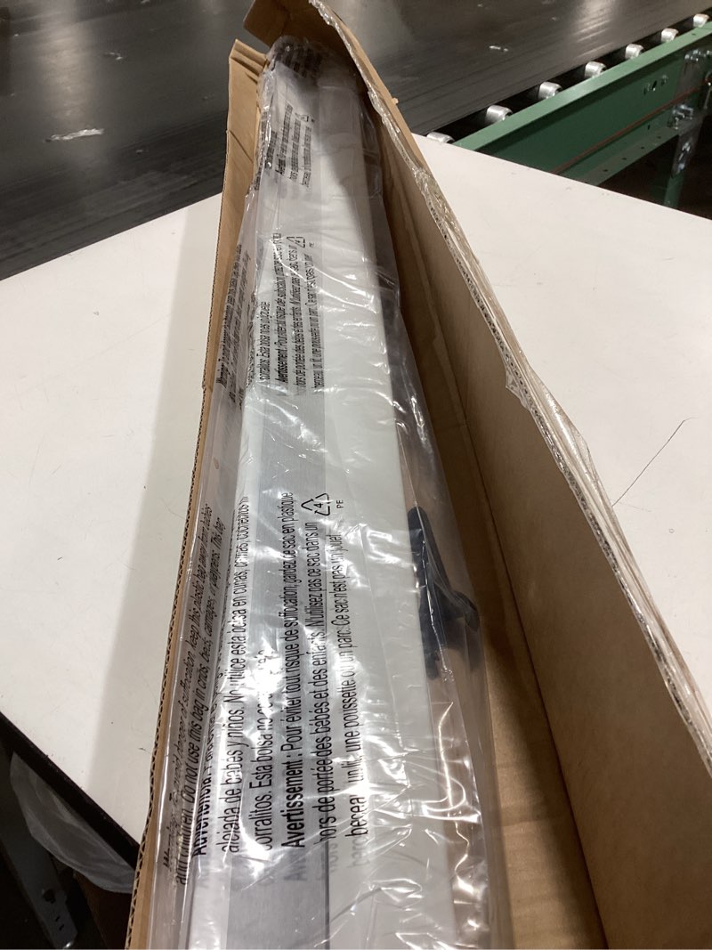 Condition photo showing Good Condition for LazBlinds No Tools No Drill Cordless Cellular Shades, Blackout Light Blocking Honeycomb Shades for Home, Thermal Insulation Blinds for Windows, 44" W x 48" H, White Blackout-white 44" W x 48" H