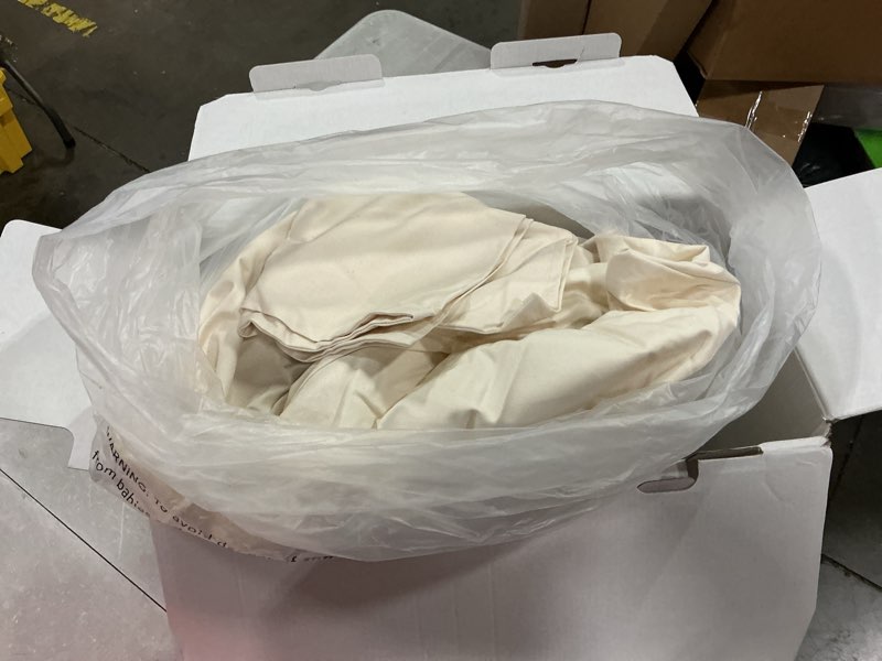 Condition photo showing Good Condition for organic buckwheat pillow for sleeping with organic cotton pillowcase - 20''x26'' adjustable pillow, breathable for cool sleep, cervical support for back and side sleeper(tartary buckwheat hulls) 20x26 off white(pure)