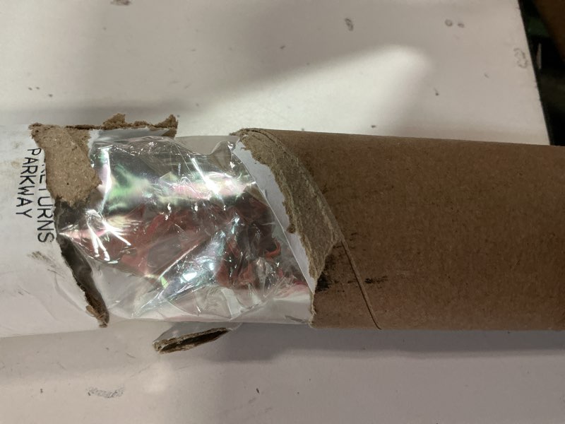 Condition photo showing As Is for Chameleon Charming Red Windshield Tint 89.3% VLT Car Front Window Tint Colorful Red Color Change Effect Car Window Solar Protection Film, 39.37" x 118.11" 39.37" x 118.11" Chameleon Red