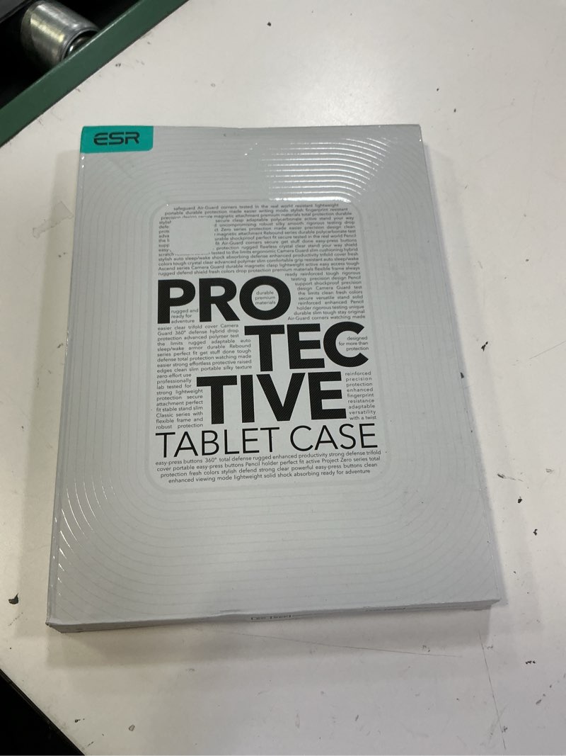 Condition photo showing New/Like New for esr for ipad pro 11 inch case, ipad 11 pro case (2022/2021/2020, 4th/3rd/2nd generation), convenient magnetic attachment, 2-way stand, full pencil 2 support, rebound magnetic cover,forest green