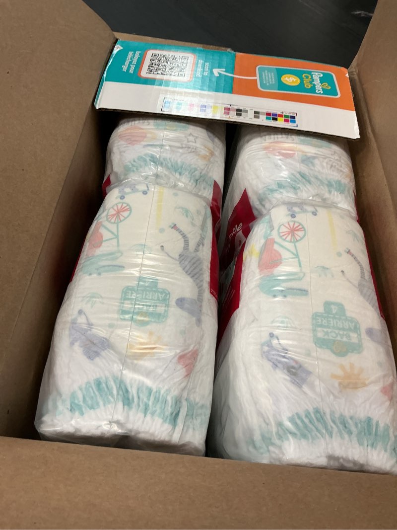 Condition photo showing New/Like New for pampers diapers - cruisers 360 - size 4, 116 count, babyproof up to 100% leakproof pull-on diaper