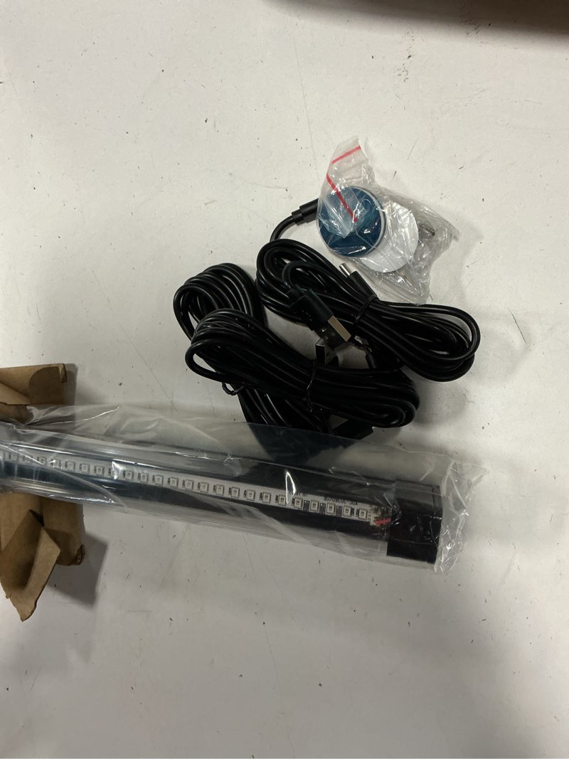 Condition photo showing Good Condition for yqnlifa 5000mah rechargeable black light bar, battery powered black lights for glow party, cordless blacklight strip for halloween decorations, fluorescent poster, body paint, uranium glass, 4 pack
