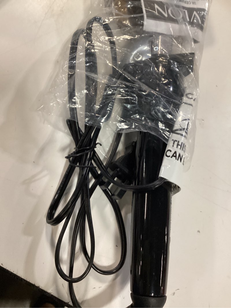 Condition photo showing Good Condition for revlon perfect heat 1/2" triple ceramic curling iron, black