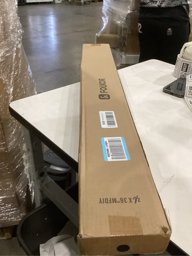 Condition photo showing New/Like New for Metal Floating Frame for 36x36 Canvas Oil Paintings, DIY Canvas Frame with 1.5" Deep for Abstract Prints Wall Art/Portrait/Landscape Living Room Bedroom Kitchen Decor (Black) 36x36"