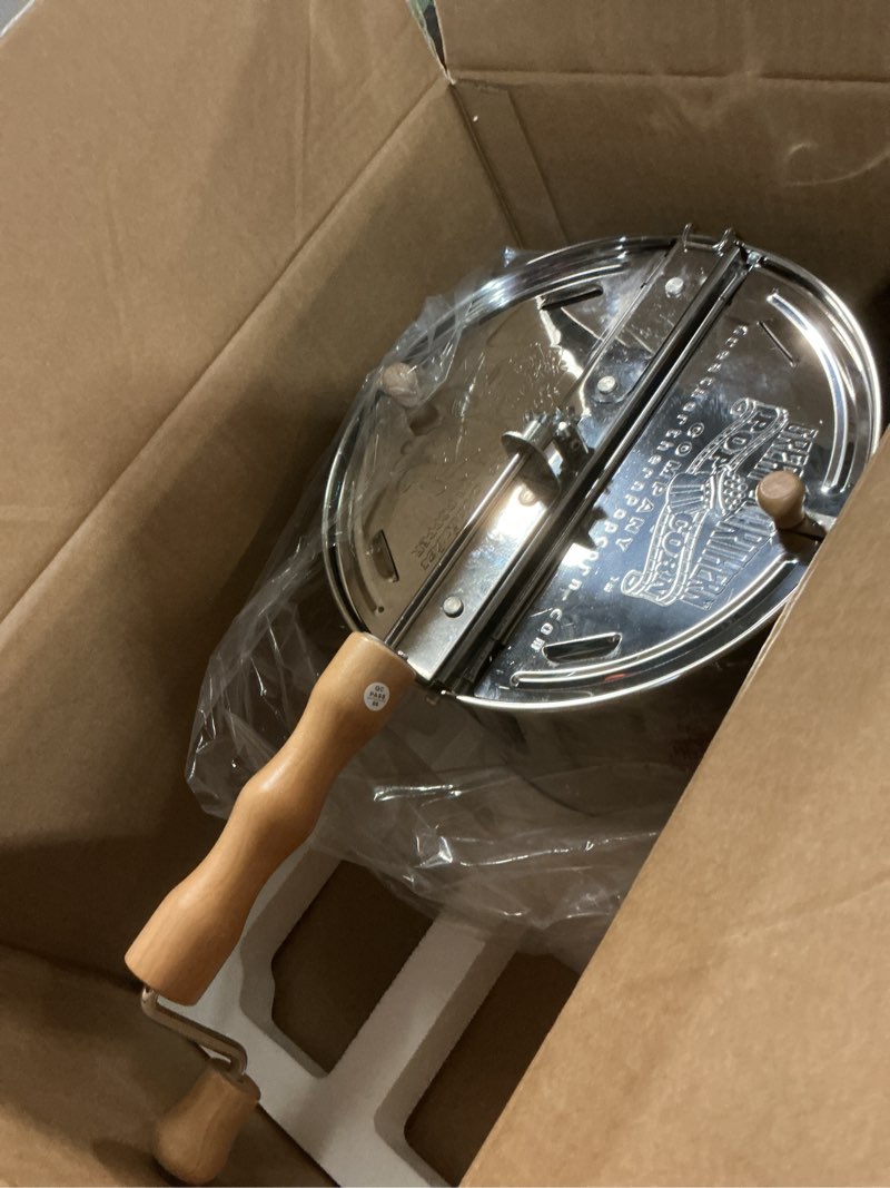 Condition photo showing Good Condition for great northern popcorn original stainless stovetop 6-1/2 quart popcorn popper