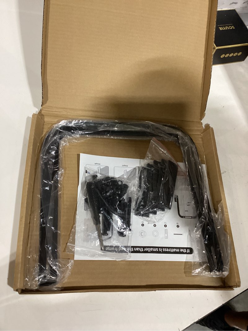 Condition photo showing Good Condition for dellan mattress slide stopper, extra tall non-slip mattress gripper retainer bar, holder for 1.5 "x 2.9" metal bed frame to prevent sliding (2 pack) bed frame accessory only, not a mattress extra tall 2 pack