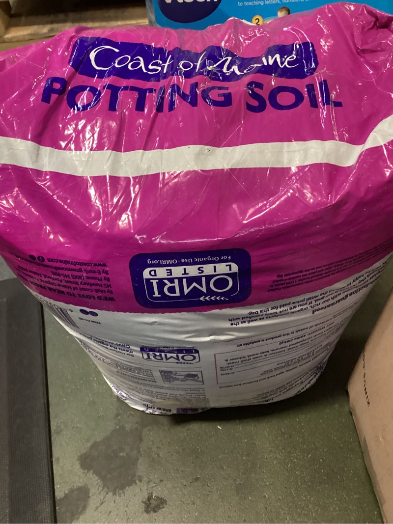 Condition photo showing New/Like New for Coast of Maine OMRI Listed Bar Harbor Blend Organic Potting Soil  2 Cubic Feet