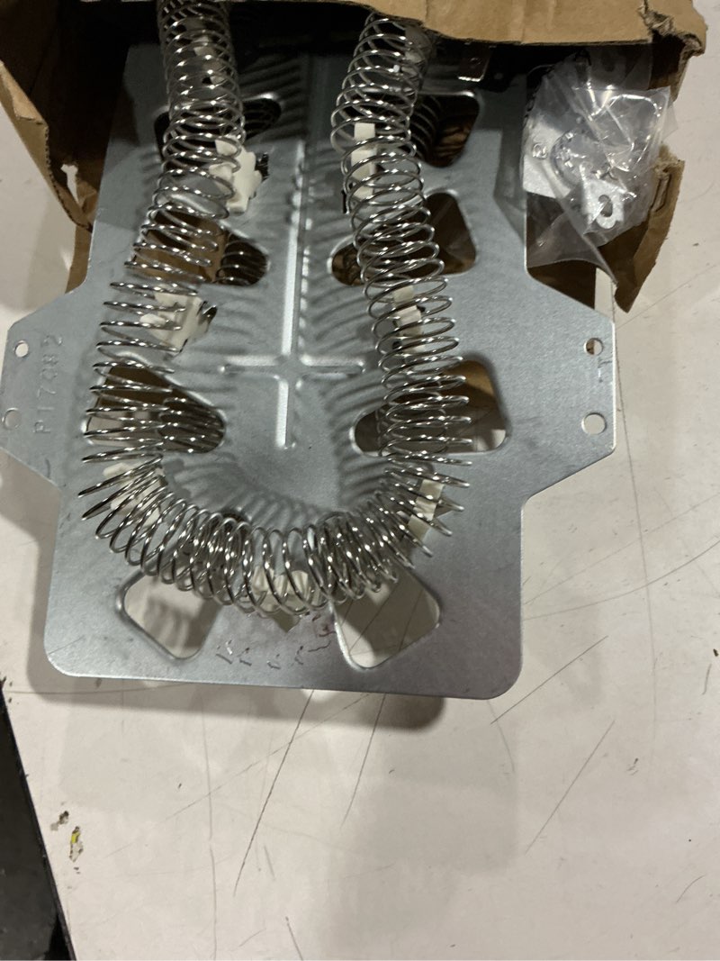 Condition photo showing As Is for ?upgraded?dc47-00019a dryer heating element for samsung dve50r5200w/a3 dv45h7000ew/a2 dv40j3000ew/a2 dve50m7450w/a3 dv42h5000ew/a3 dv42h5200ew/a3 dve50r5400v/a3 dv48h7400ew/a2 dv42h5200ep/a3