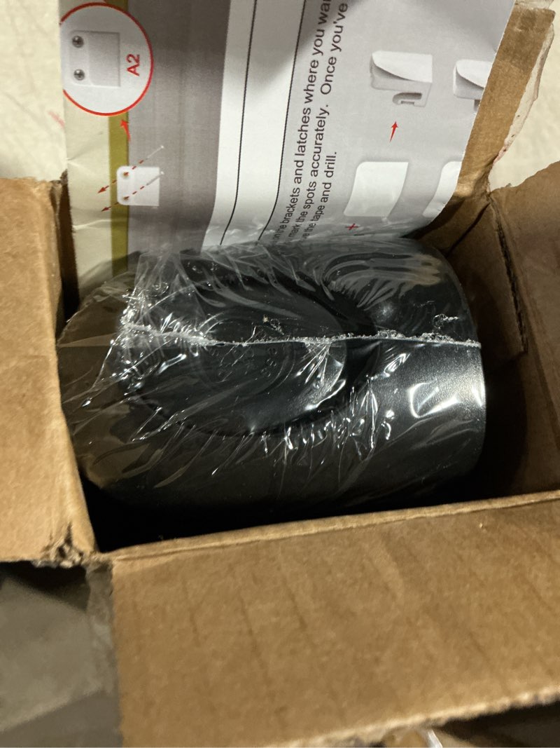 Condition photo showing Good Condition for retractable baby gates for doorways, mesh dog gate for stairs, pet gate indoor, extends to 55" wide 33" tall, safety toddlers gates for hallways, indoor & outdoor use, black black 33'' tall x 55'' wide