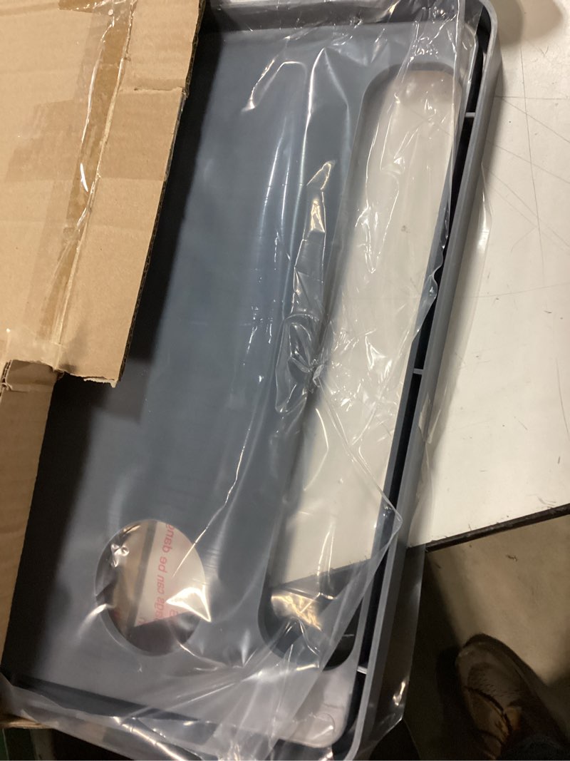 Condition photo showing Good Condition for Walker Tray Table with 2 Cup Holders - Universal Trays for Standard Folding Walkers - Home Mobility Accessories by Bluestone (Gray)