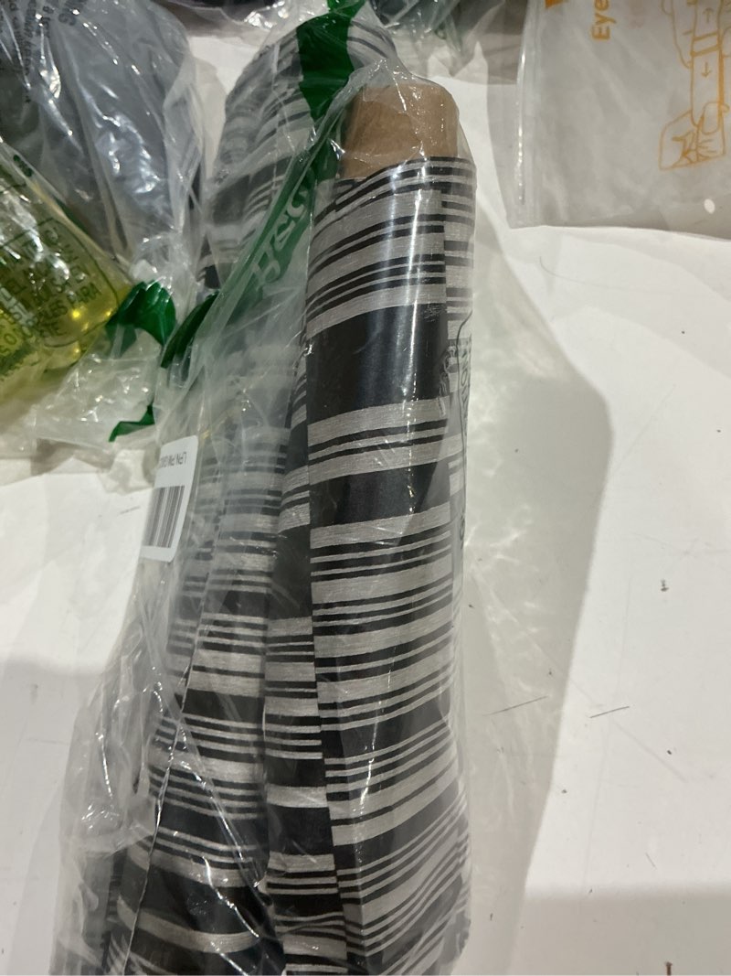 Condition photo showing New/Like New for black and white stripe peel and stick wallpaer removable waterproof self adhesive zebra plaid contact paper 197"x48" widen vinyl modern wall paper for wall kitchen laundry room bedroom apartment wrap black/white 48" x 197"
