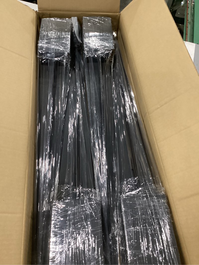 heavy duty metal fence post anchor ground spike 31.5''x4''x4'' for fence, mailbox, bird feeder, deck