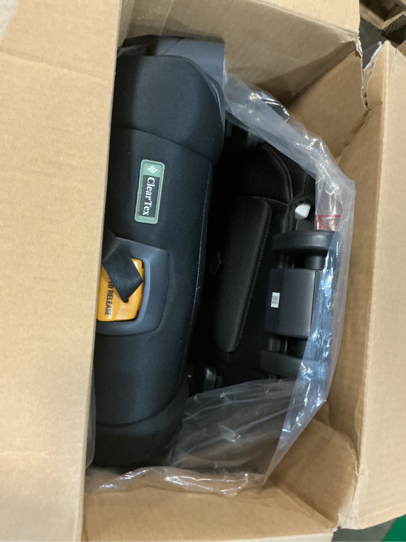 Condition photo showing Good Condition for chicco kidfit cleartex plus 2-in-1 belt-positioning booster car seat, backless and high back booster seat, for children aged 4 years and up and 40-100 lbs. | obsidian/black kidfit cleartex plus obsidian