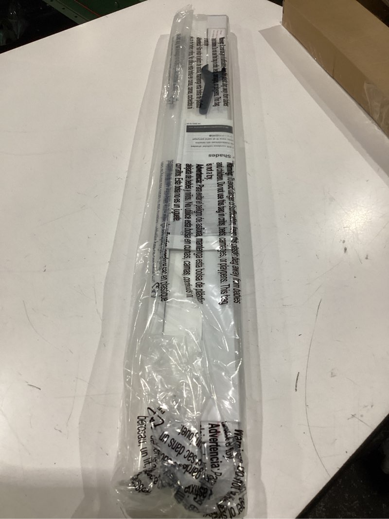 Condition photo showing New/Like New for lazblinds cordless cellular shades, no tools no drill light filtering honeycomb shades pleated blinds for windows, 28'' w x 64'' h, white light filtering-white 28'' w × 64'' h