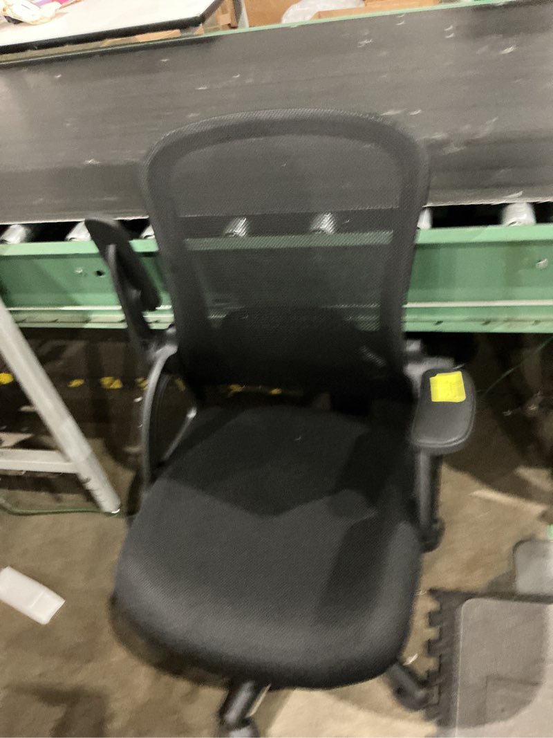 Condition photo showing As Is for mainstays ergonomic mesh back office