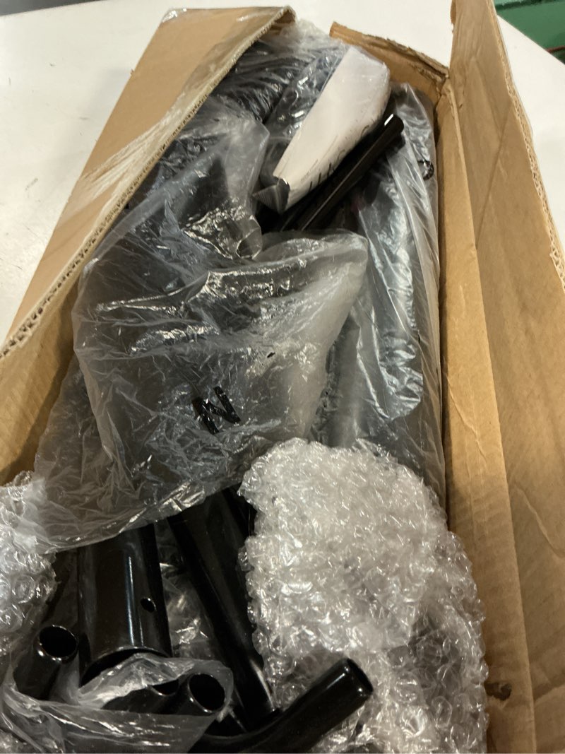 Condition photo showing Good Condition for mind reader freestanding coat rack, multi-tier organizer for office and entryway, metal, black