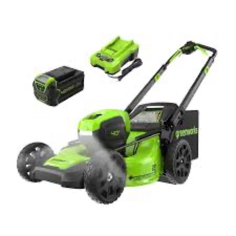 Greenworks 40V 21 inch Self-Propelled Cordless Lawn Mower, Battery Not Included MO40L02